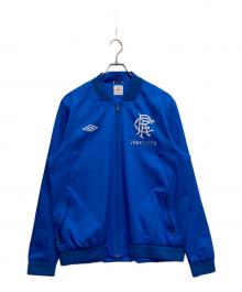 UMBRO（アンブロ）の古着「レンジャーズジップアップジャケット」｜ブルー