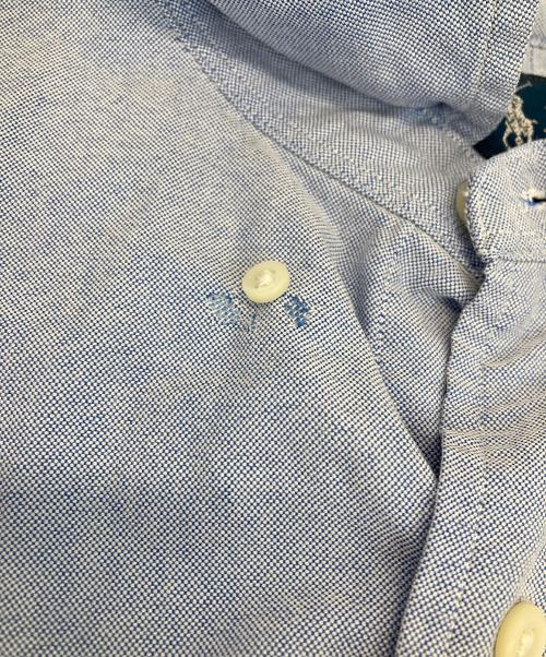 RALPH LAUREN（ラルフローレン）RALPH LAUREN (ラルフローレン) カスタムフィットボタンダウンシャツ ブルー サイズ:XXLの古着・服飾アイテム