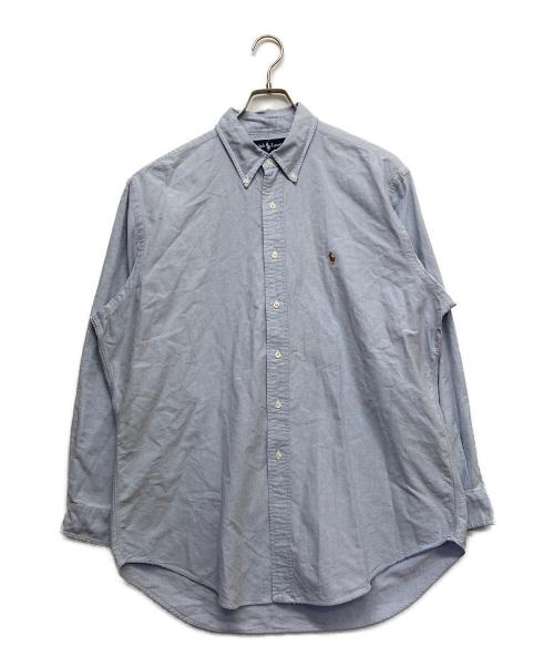 RALPH LAUREN（ラルフローレン）RALPH LAUREN (ラルフローレン) YARMOUTH ボタンダウンシャツ ブルー サイズ:16の古着・服飾アイテム