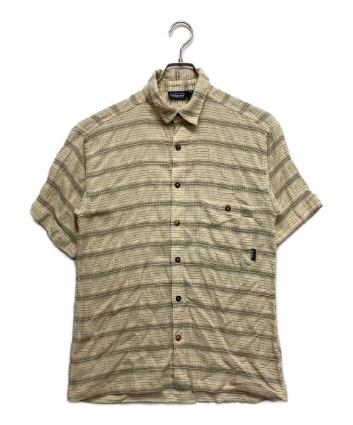 Patagonia（パタゴニア）Patagonia (パタゴニア) a/cシャツ ベージュ サイズ:Sの古着・服飾アイテム