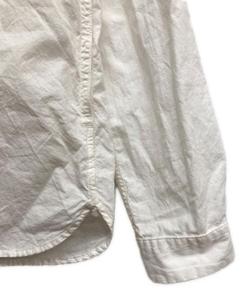 YAECA（ヤエカ）YAECA (ヤエカ) コンフォートシャツ ワイドスクエア ホワイト サイズ:Lの古着・服飾アイテム
