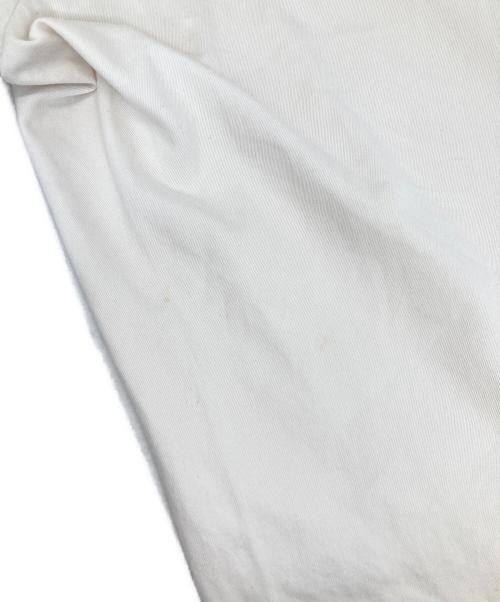 YAECA（ヤエカ）YAECA (ヤエカ) チノパン タックテーパード アイボリー サイズ:30の古着・服飾アイテム