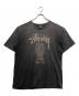 stussy（ステューシー）の古着「プリントTシャツ」｜グレー