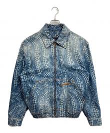 LOUIS VUITTON×草間彌生（ルイ ヴィトン×クサマヤヨイ）の古着「YK Zipup Denim Bluzon Dot」｜インディゴ