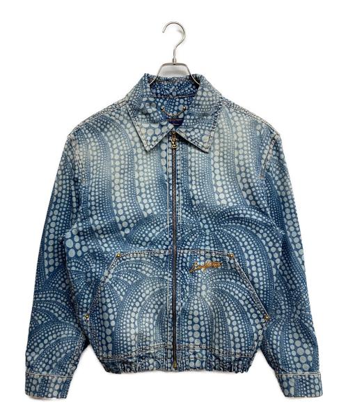 LOUIS VUITTON（ルイ ヴィトン）LOUIS VUITTON (ルイ ヴィトン) 草間彌生 (クサマヤヨイ) YK Zipup Denim Bluzon Dot インディゴ サイズ:48の古着・服飾アイテム
