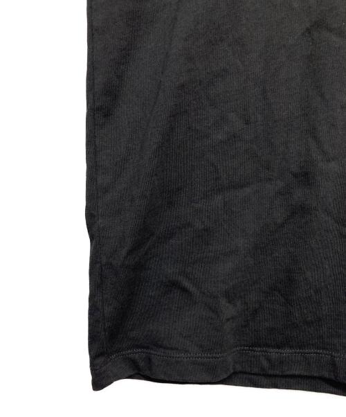 maison kitsune（メゾンキツネ）MAISON KITSUNE (メゾンキツネ) フォックスヘッド レギュラー Tシャツ ブラック サイズ:Mの古着・服飾アイテム