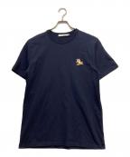 maison kitsuneメゾンキツネ）の古着「フォックスヘッド レギュラー Tシャツ」｜ネイビー
