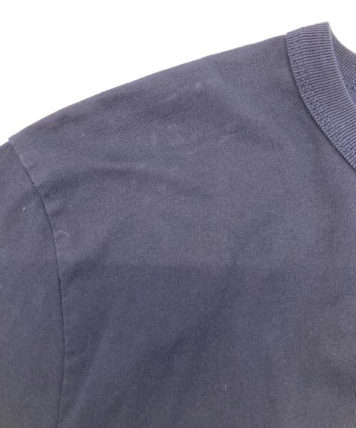 maison kitsune（メゾンキツネ）MAISON KITSUNE (メゾンキツネ) フォックスヘッド レギュラー Tシャツ ネイビー サイズ:Mの古着・服飾アイテム