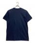 maison kitsune (メゾンキツネ) フォックスヘッド レギュラー Tシャツ ネイビー サイズ:M：5000円