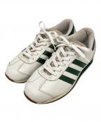 adidasアディダス）の古着「ローカットスニーカー」｜グリーン×ホワイト