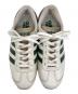 中古・古着 adidas (アディダス) ローカットスニーカー グリーン×ホワイト サイズ:25：4000円