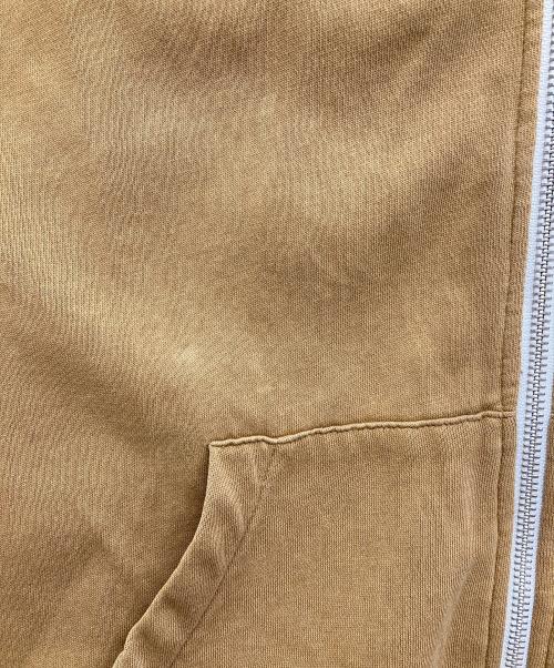 OLD STUSSY（オールドステューシー）OLD STUSSY (オールドステューシー) ストックロゴジップパーカー ブラウン サイズ:XLの古着・服飾アイテム