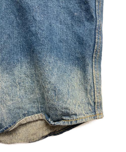 RRL（ダブルアールエル）RRL (ダブルアールエル) デニムウエスタンシャツ ブルー サイズ:Lの古着・服飾アイテム