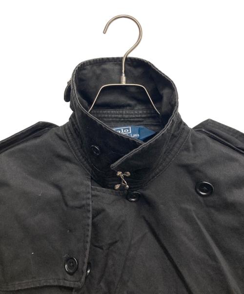 POLO RALPH LAUREN（ポロ・ラルフローレン）POLO RALPH LAUREN (ポロ・ラルフローレン) ショートダブルジャケット ブラック サイズ:Mの古着・服飾アイテム