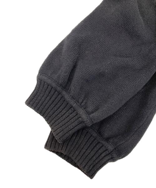 BURBERRY BLUE LABEL（バーバリー ブルー レーベル）BURBERRY BLUE LABEL (バーバリー ブルー レーベル) 半袖パーカー ブラック サイズ:38の古着・服飾アイテム