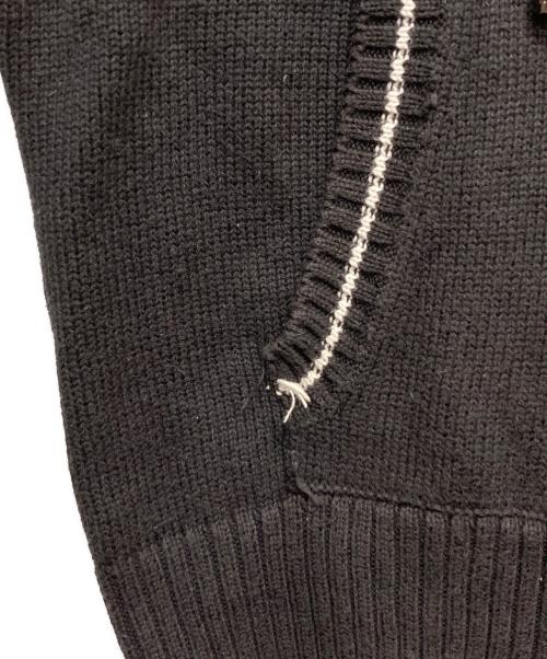 BURBERRY BLUE LABEL（バーバリー ブルー レーベル）BURBERRY BLUE LABEL (バーバリー ブルー レーベル) 半袖パーカー ブラック サイズ:38の古着・服飾アイテム