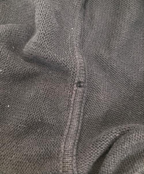 BURBERRY BLUE LABEL（バーバリー ブルー レーベル）BURBERRY BLUE LABEL (バーバリー ブルー レーベル) 半袖パーカー ブラック サイズ:38の古着・服飾アイテム