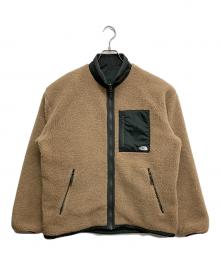 THE NORTH FACE（ザ ノース フェイス）の古着「リバーシブルエクストリームパイルフリースジャケット」｜オリーブ
