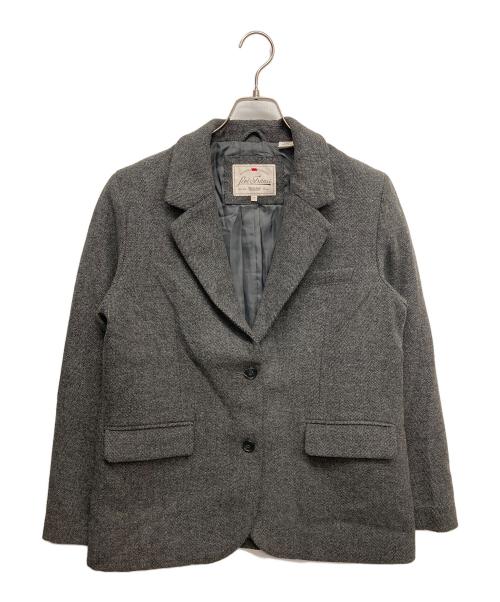 LEVI'S（リーバイス）LEVI'S (リーバイス) ツイードテーラードジャケット グレー サイズ:Sの古着・服飾アイテム
