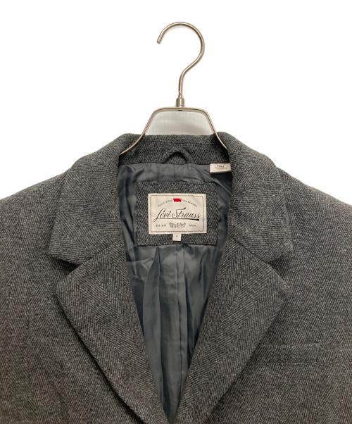 LEVI'S（リーバイス）LEVI'S (リーバイス) ツイードテーラードジャケット グレー サイズ:Sの古着・服飾アイテム