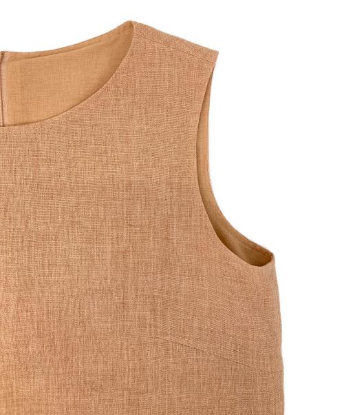 Rene basic（ルネベーシック）Rene basic (ルネベーシック) ノースリーブワンピース ライトピンク サイズ:38の古着・服飾アイテム