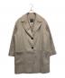Weekend Max Mara（ウィークエンド マックスマーラ）の古着「ワイドカラーウールコート」｜ベージュ