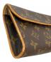 中古・古着 LOUIS VUITTON (ルイ ヴィトン) ウエストポーチ ベージュ：25000円