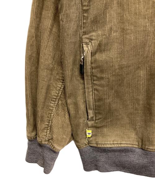 MACKDADDY（マックダディ）MACKDADDY (マックダディ) コーディロイジップアップブルゾン グレー×オリーブ サイズ:不明の古着・服飾アイテム