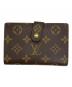 LOUIS VUITTON（ルイ ヴィトン）の古着「2つ折り財布」｜ブラウン
