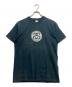stussy（ステューシー）の古着「SSリンクモノグラムプリントTシャツ」｜ホワイト×ブラック