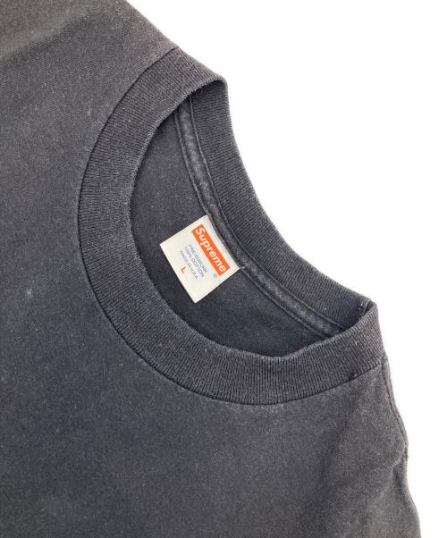 SUPREME（シュプリーム）Supreme (シュプリーム) プリントTシャツ ブラック×レッド サイズ:Lの古着・服飾アイテム