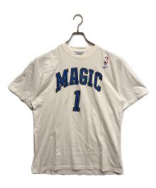 REEBOK（リーボック）の古着「プリントTシャツ」｜ブルー×ホワイト
