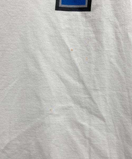 REEBOK（リーボック）REEBOK (リーボック) プリントTシャツ ブルー×ホワイト サイズ:Lの古着・服飾アイテム