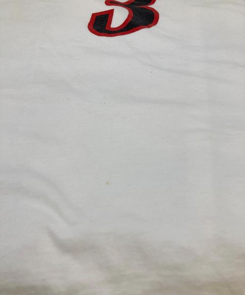 REEBOK（リーボック）REEBOK (リーボック) プリントTシャツ レッド×ホワイト サイズ:Lの古着・服飾アイテム