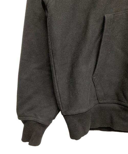 stussy（ステューシー）stussy (ステューシー) Flames Hoodie ブラック サイズ:Mの古着・服飾アイテム