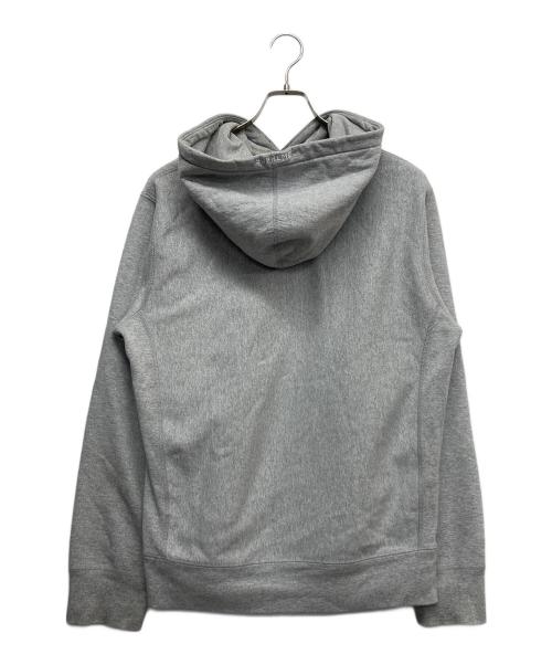 SUPREME（シュプリーム）SUPREME (シュプリーム) S LOGO HOODED SWEATSHIRT ブラック×ライトグレー サイズ:Ｍの古着・服飾アイテム