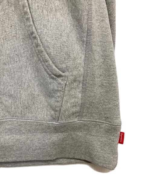 SUPREME（シュプリーム）SUPREME (シュプリーム) S LOGO HOODED SWEATSHIRT ブラック×ライトグレー サイズ:Ｍの古着・服飾アイテム