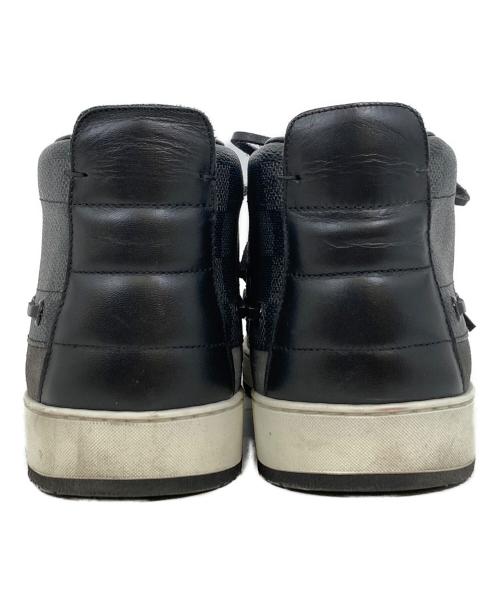 LOUIS VUITTON（ルイ ヴィトン）LOUIS VUITTON (ルイ ヴィトン) ダミエ・グラフィットハイカットスニーカー ブラック サイズ:9の古着・服飾アイテム