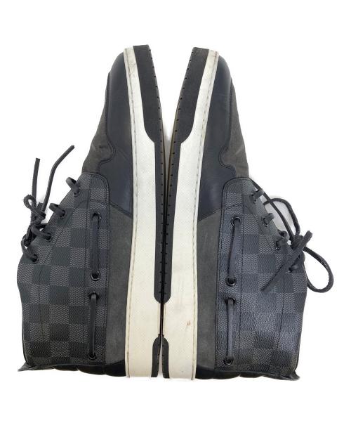 LOUIS VUITTON（ルイ ヴィトン）LOUIS VUITTON (ルイ ヴィトン) ダミエ・グラフィットハイカットスニーカー ブラック サイズ:9の古着・服飾アイテム