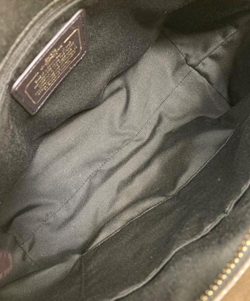 COACH（コーチ）COACH (コーチ) レザートートバッグ ゴールドの古着・服飾アイテム