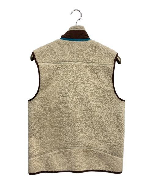 Patagonia（パタゴニア）Patagonia (パタゴニア) クラシックレトロXベスト ブラウン×アイボリー サイズ:Sの古着・服飾アイテム