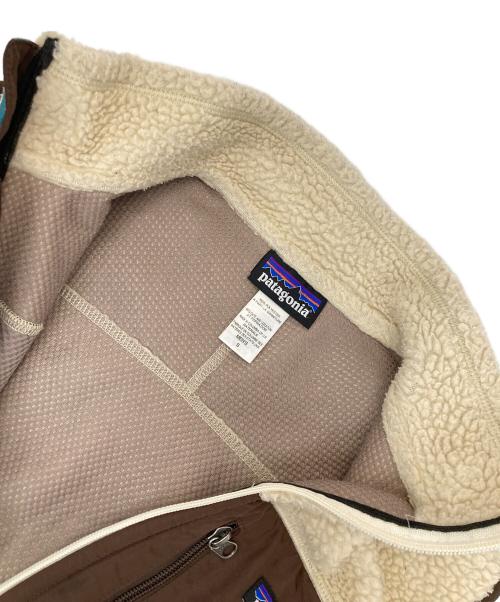 Patagonia（パタゴニア）Patagonia (パタゴニア) クラシックレトロXベスト ブラウン×アイボリー サイズ:Sの古着・服飾アイテム