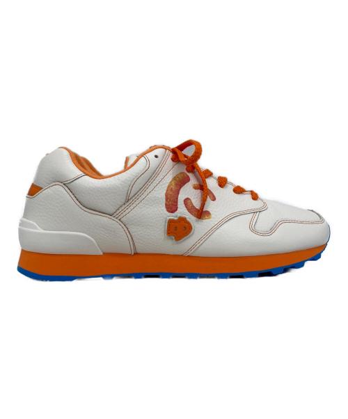 Sangacio（サンガッチョ）SANGACIO (サンガッチョ) cheetos 限定コラボスニーカー オレンジ×ホワイト サイズ:27.5ｃｍの古着・服飾アイテム