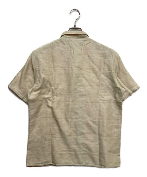 RAF BY RAF SIMONS（ラフバイ ラフシモンズ）RAF BY RAF SIMONS (ラフバイ ラフシモンズ) ロゴ刺繍S/Sシャツ グリーン サイズ:Sの古着・服飾アイテム