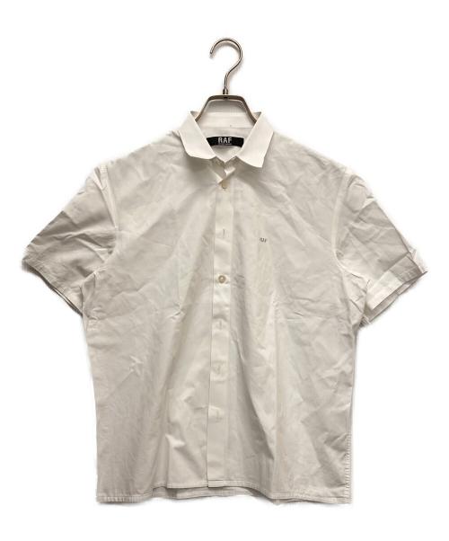 RAF BY RAF SIMONS（ラフバイ ラフシモンズ）RAF BY RAF SIMONS (ラフバイ ラフシモンズ) S/Sドレスシャツ ホワイト サイズ:Sの古着・服飾アイテム