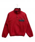 Patagoniaパタゴニア）の古着「スナップフリースジャケット」｜レッド