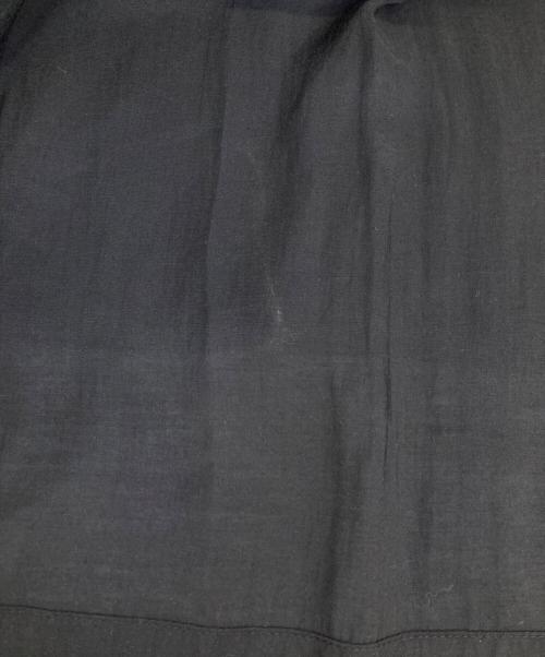 BEARDSLEY（ビアズリー）BEARDSLEY (ビアズリー) パール釦フレンチブラウス ブラック サイズ:Fの古着・服飾アイテム