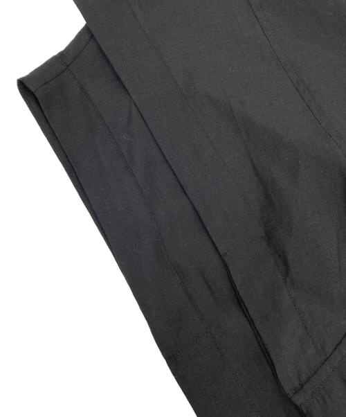 BEARDSLEY（ビアズリー）BEARDSLEY (ビアズリー) パール釦フレンチブラウス ブラック サイズ:Fの古着・服飾アイテム