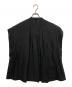 BEARDSLEY (ビアズリー) パール釦フレンチブラウス ブラック サイズ:F：4000円