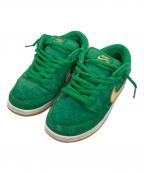 NIKE SBナイキエスビー）の古着「Dunk Low "St. Patrick’s Day/Shamrock"」｜グリーン